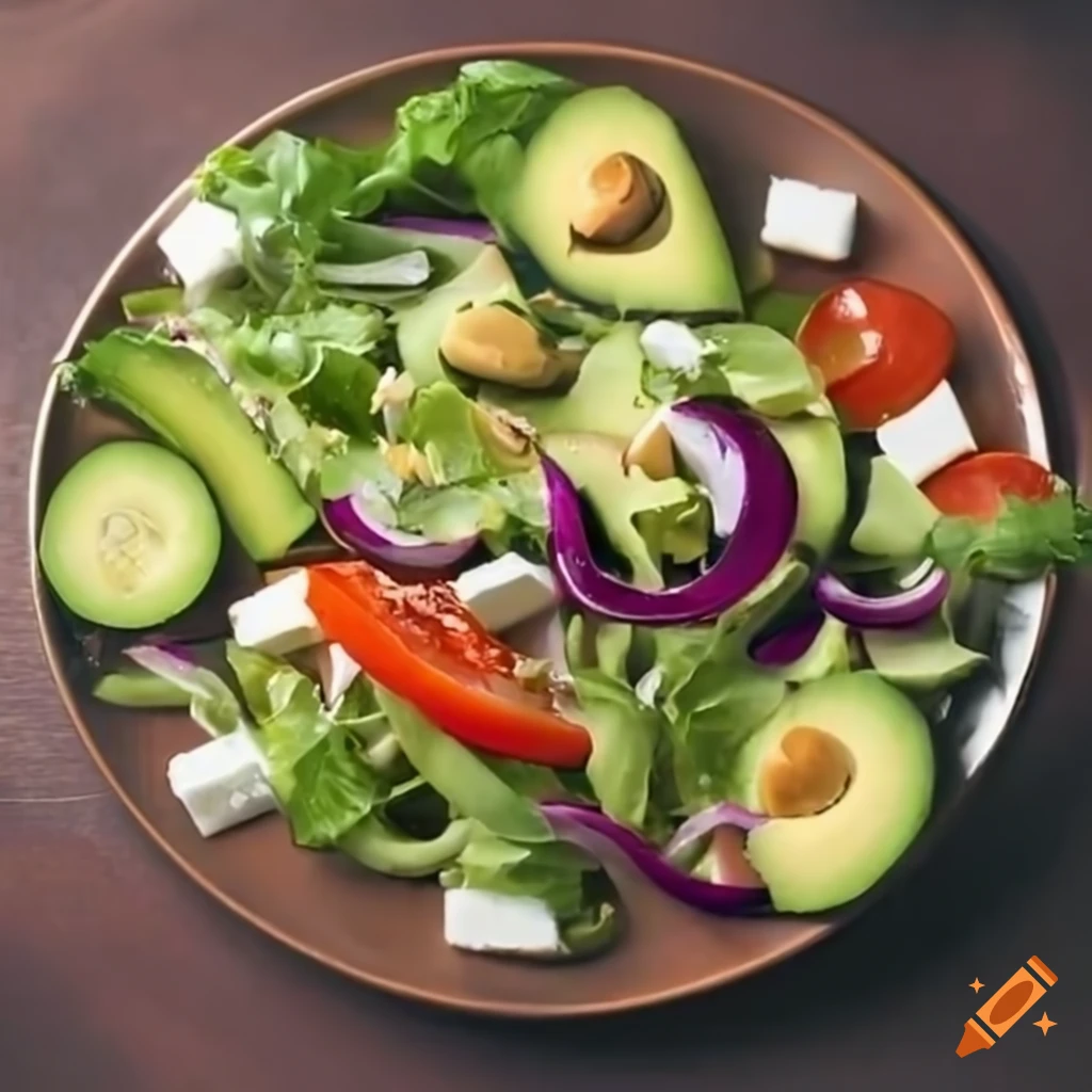 Salaatti Avokado & Juusto
