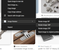 Picture of Image Rotator Chrome Extension