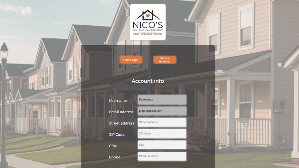 Picture of Ticketing and Login system application