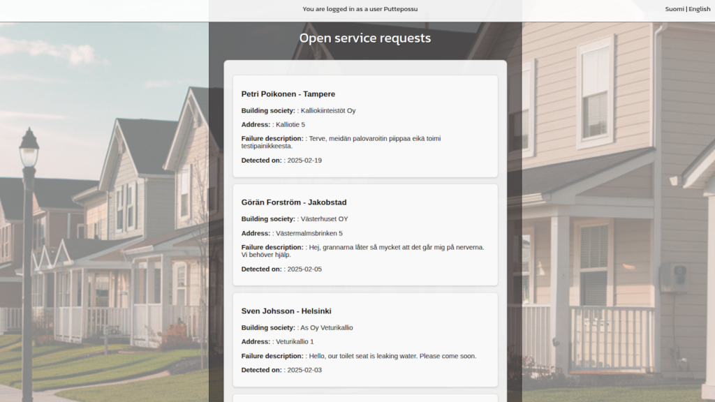 Picture of Ticketing and Login system application