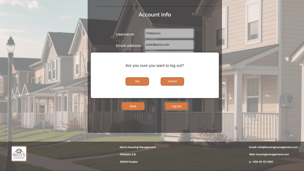Picture of Ticketing and Login system application