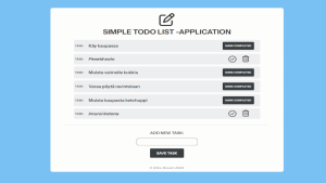 TodoList - PHP -Laravel