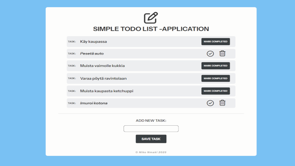 TodoList - PHP -Laravel