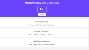 Unit Converter