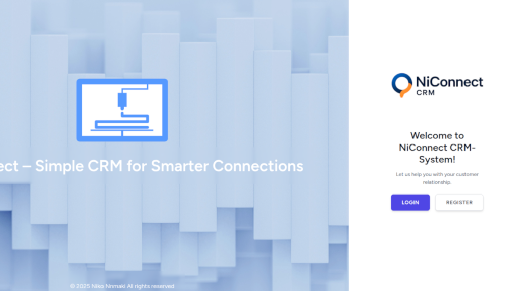 NiConnect CRM system