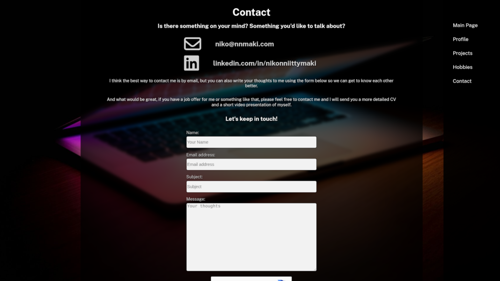 Picture of Nnmaki.com website