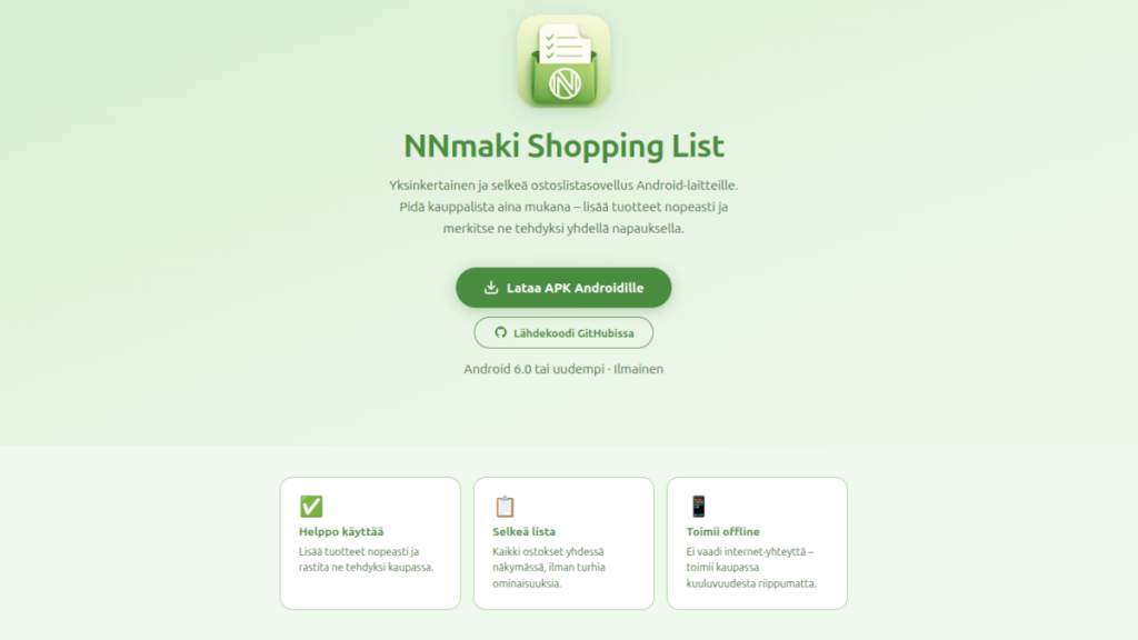 Shopping List App