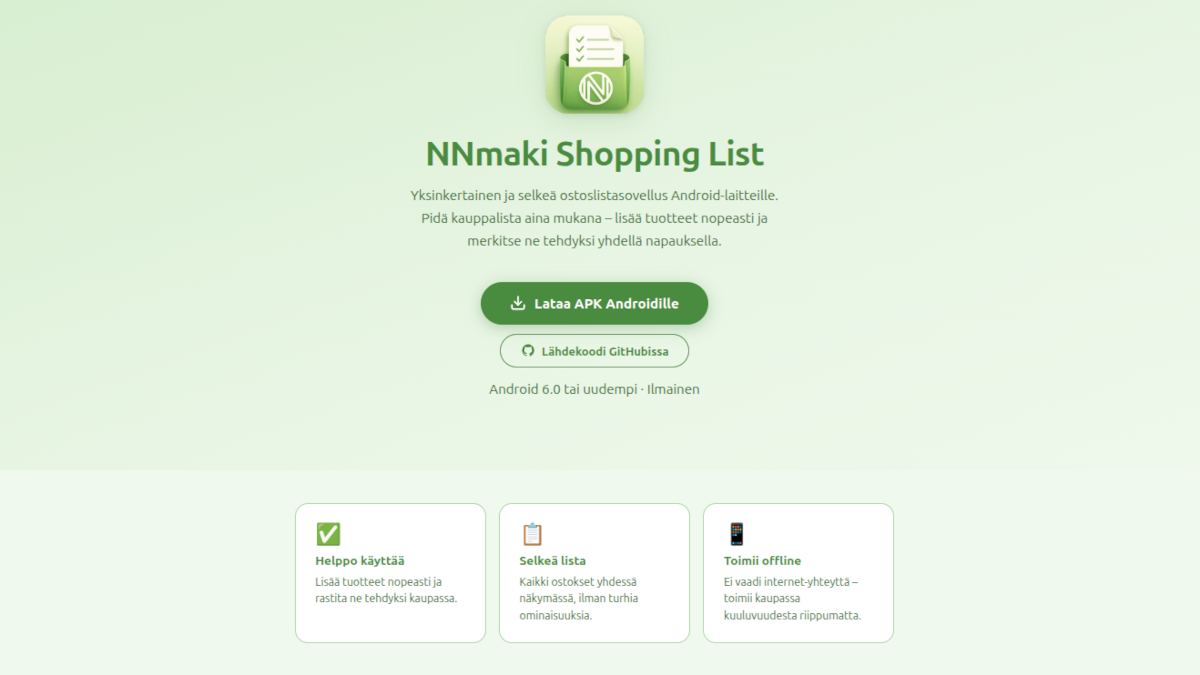 Shopping List App