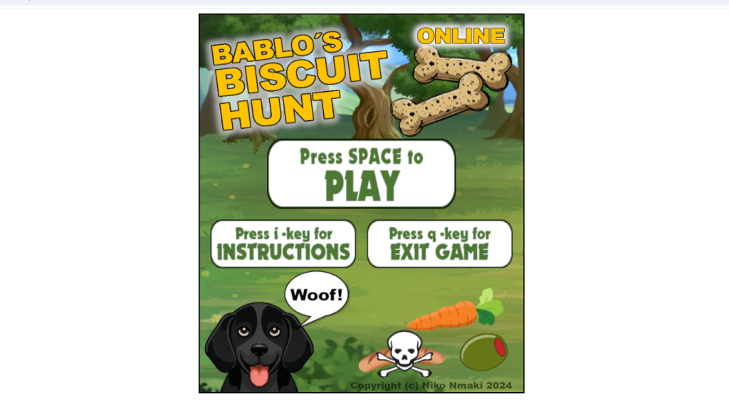 Picture of Bablo's Biscuit Hunt Game