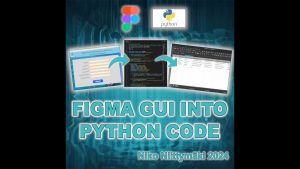 Picture of Figma Gui Into Python Code